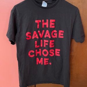 Black Graphic Short Sleeve T-Shirt